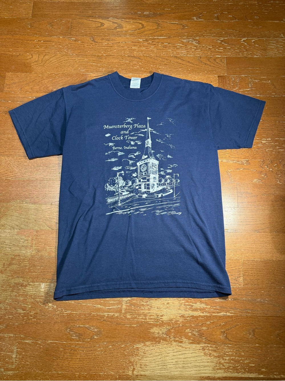 Y2K Muensterberg Plaza and Clock Tower Graphic Tee